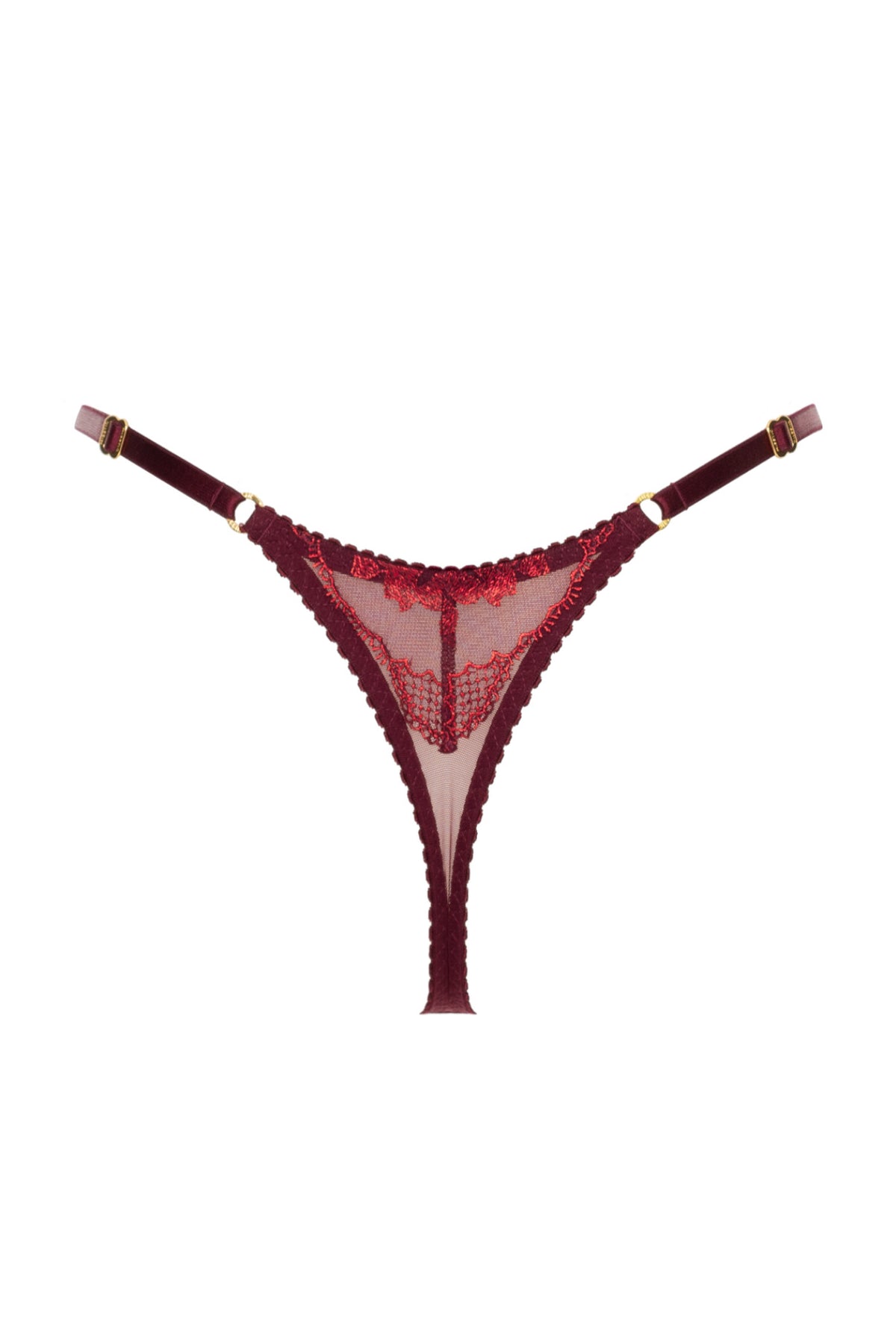Трусики Fenty Burgundy
