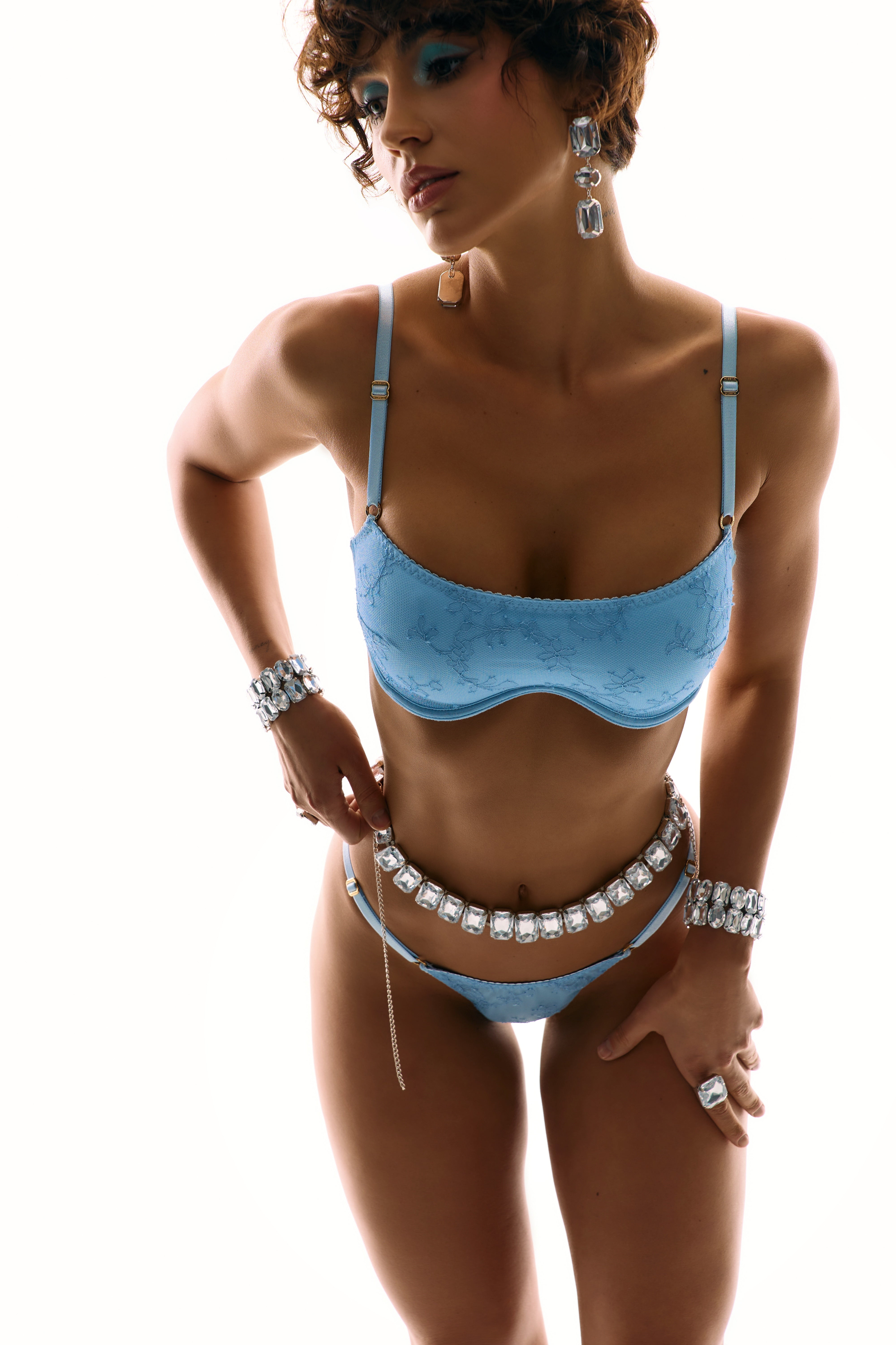 Трусики Lace Ice Blue