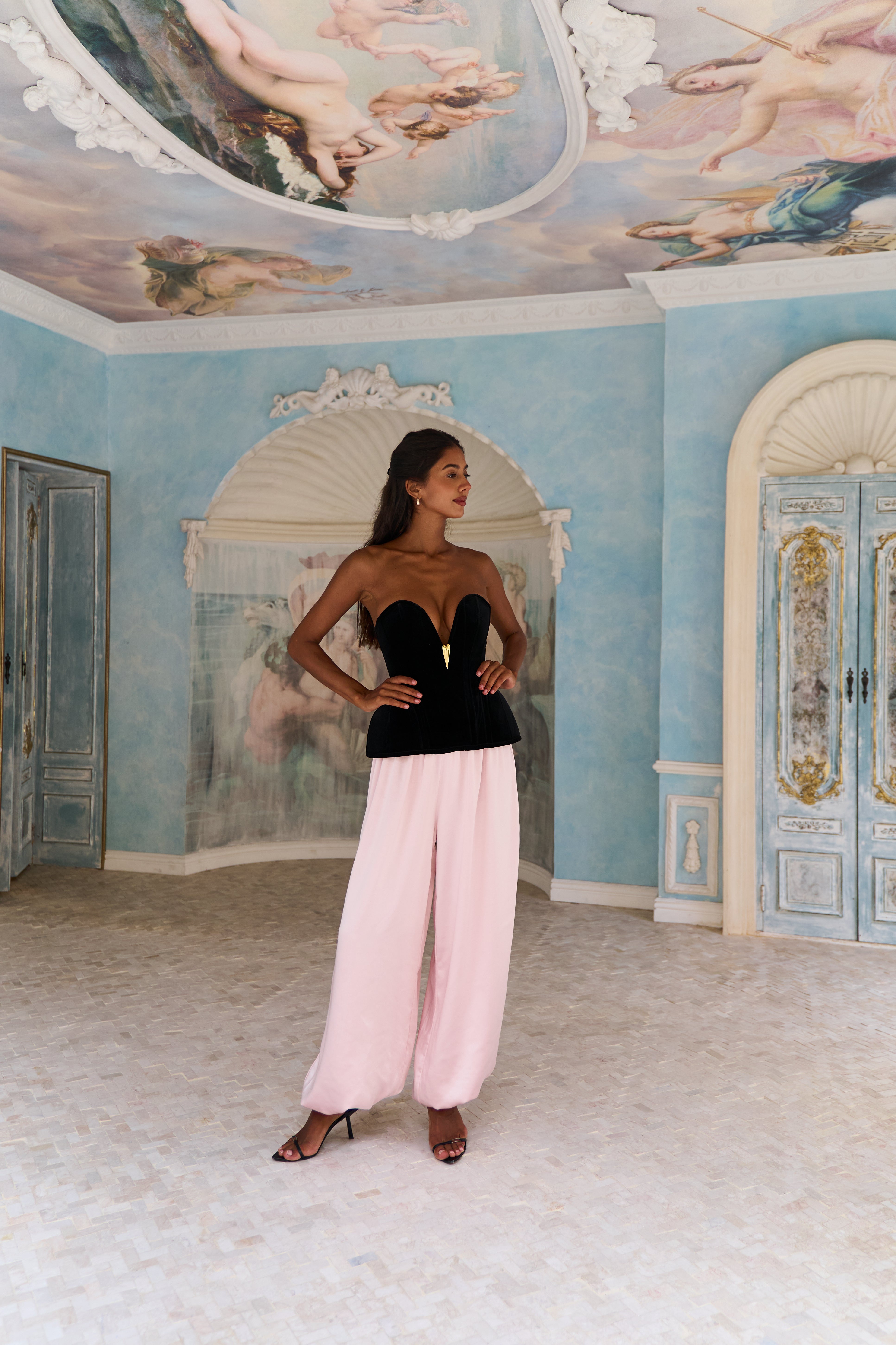 Pants Alladin Baby Pink