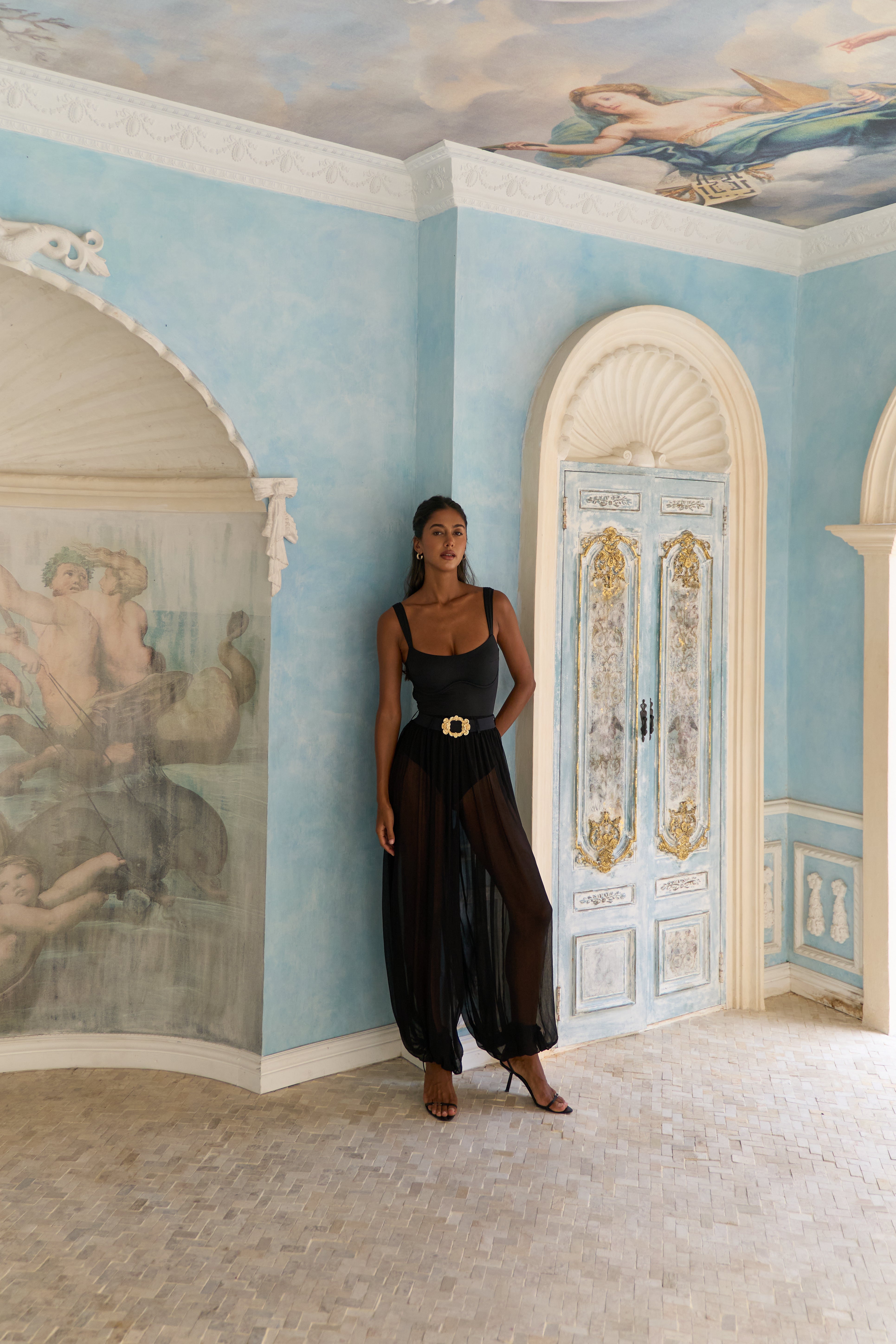 Штани Alladin Chiffon Noir