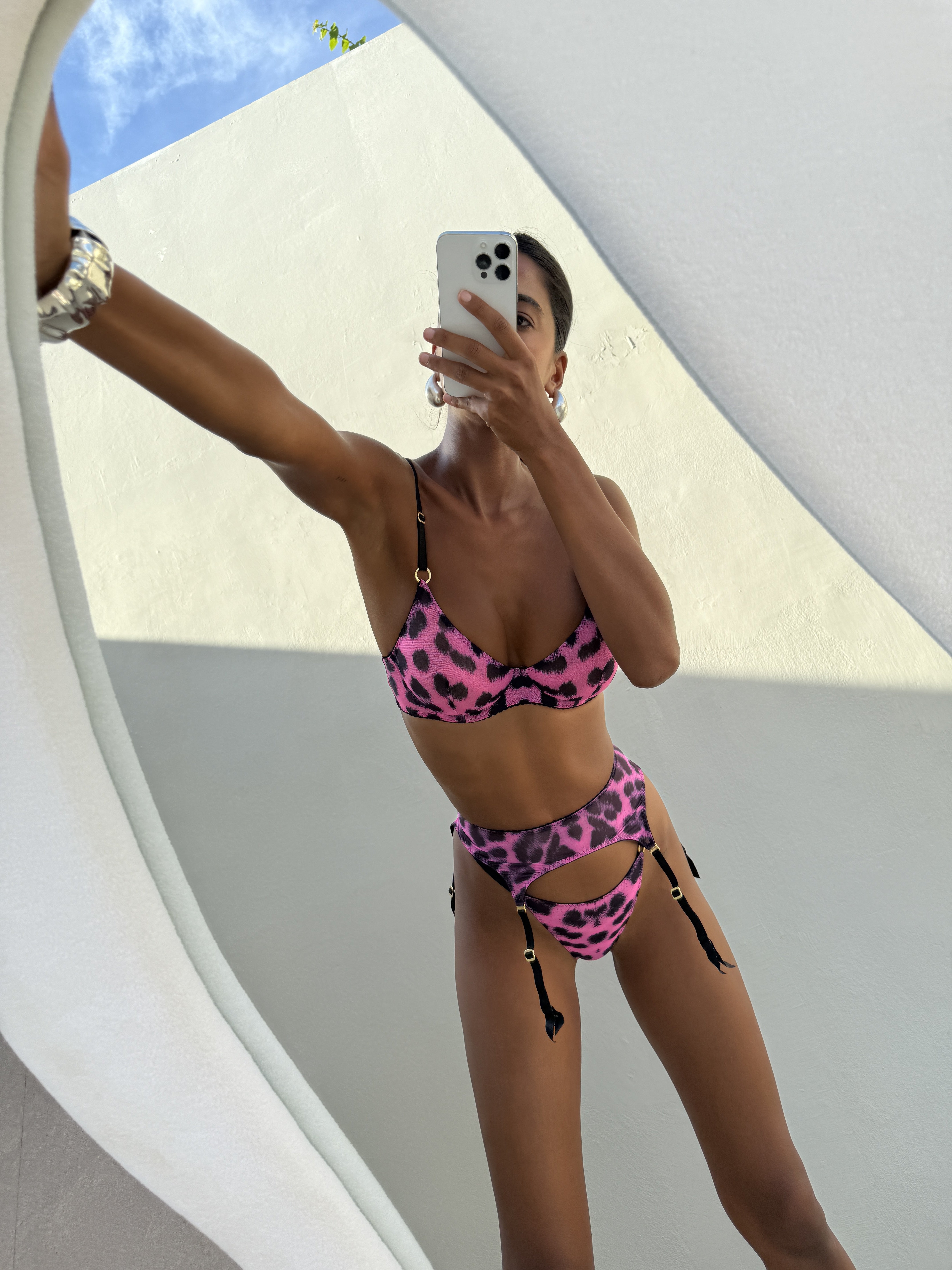 Бюст Leopard Pink