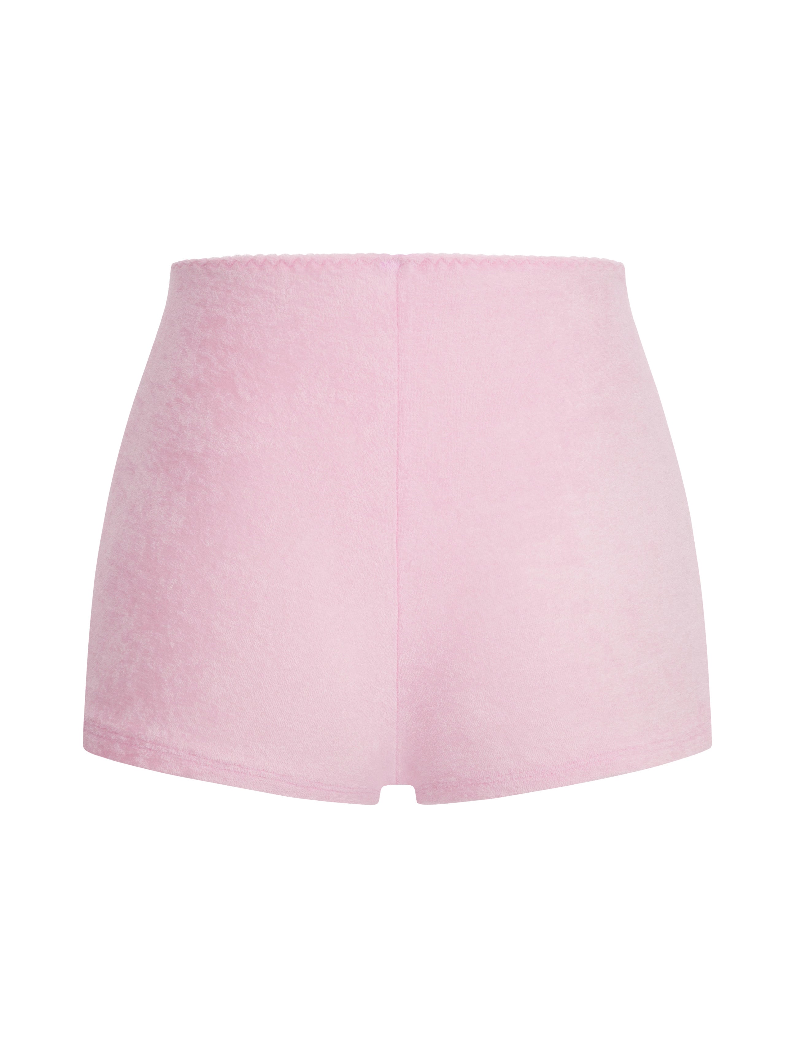 Shorts Top Terry Baby Pink